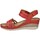 Zapatos Mujer Chanclas Westland SADALIA  SAVOIE-03 ROJO Rojo