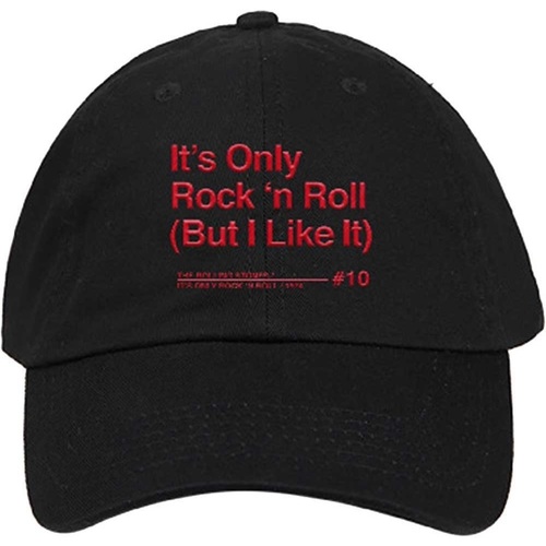 Accesorios textil Gorra The Rolling Stones It's Only Rock N Roll Negro