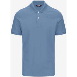textil Hombre Tops y Camisetas K-Way K5127WB 171 Azul