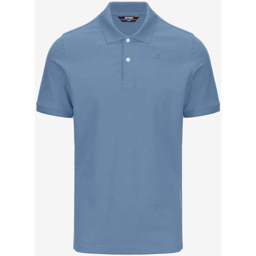 textil Hombre Tops y Camisetas K-Way K5127WB 171 Azul