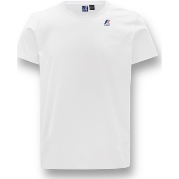 textil Hombre Tops y Camisetas K-Way K007JEO 001 Blanco