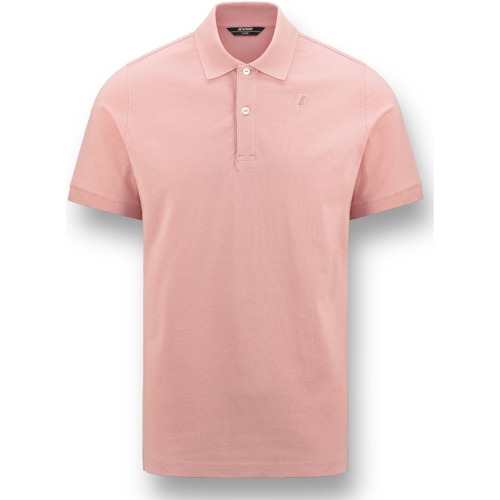 textil Hombre Tops y Camisetas K-Way K5127BW W7C Rosa