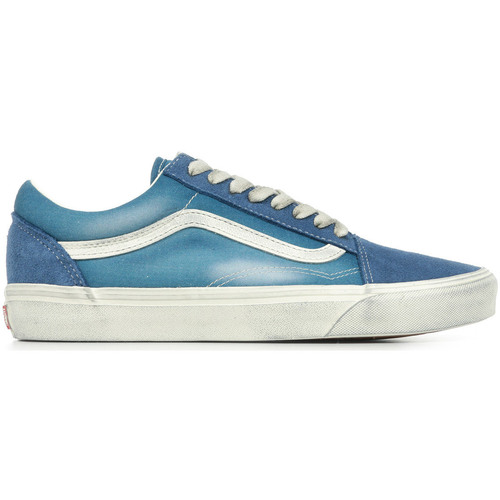 Zapatos Hombre Deportivas Moda Vans Old Skool Azul