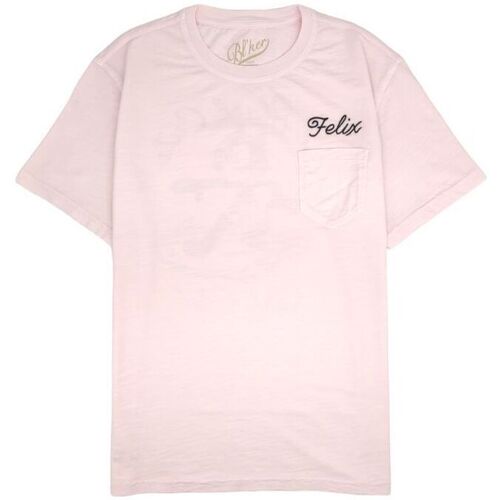 textil Hombre Camisetas manga corta Bl'ker Camiseta Surf Club Felix Hombre Light Pink Rosa