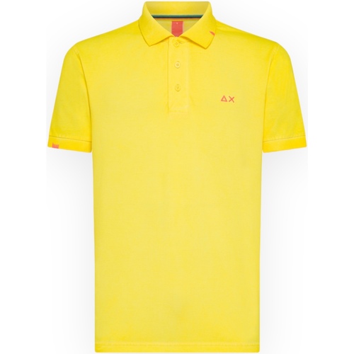 textil Hombre Tops y Camisetas Sun68 A34143 23 Amarillo