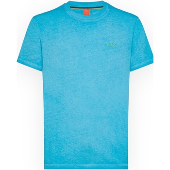 textil Hombre Tops y Camisetas Sun68 T34145 13 Verde