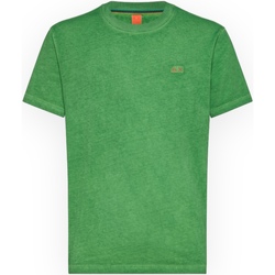 textil Hombre Tops y Camisetas Sun68 T34145 88 Verde