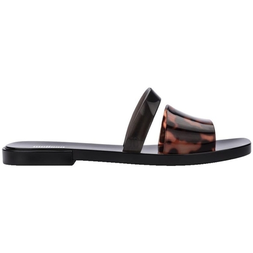 Zapatos Mujer Sandalias Melissa Ivy Slide II - Black/Tortoise Sheel Negro
