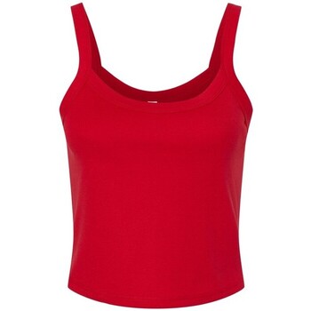 textil Mujer Camisetas sin mangas Bella + Canvas PC6973 Rojo