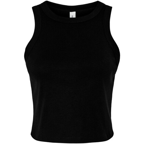 textil Mujer Camisetas sin mangas Bella + Canvas PC6974 Negro