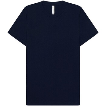 textil Camisetas manga larga Bella + Canvas Ecomax Azul