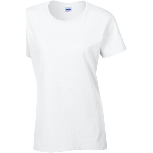 textil Mujer Camisetas manga larga Gildan RW9976 Blanco