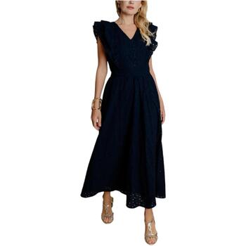 textil Mujer Vestidos largos Naf Naf AENR 106 0567 Azul