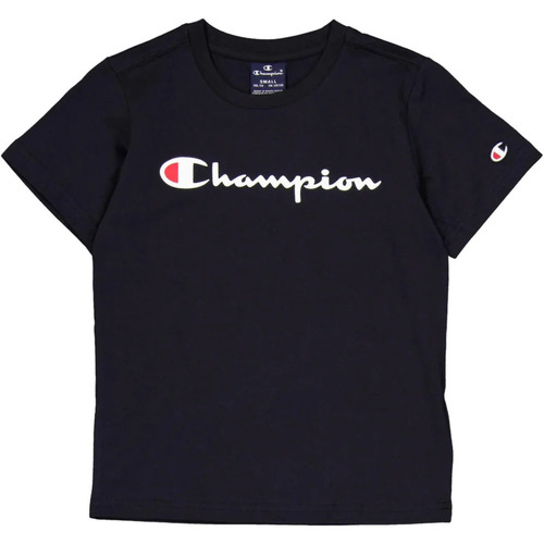 textil Niños Camisetas manga corta Champion Crewneck T-Shirt Negro