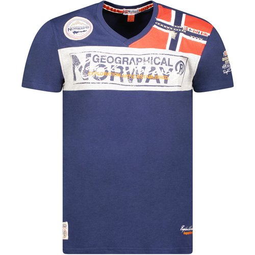 textil Hombre Camisetas manga corta Geographical Norway SX1130HGN-Navy Marino