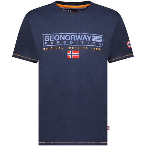textil Hombre Camisetas manga corta Geo Norway SY1311HGN-Navy Marino