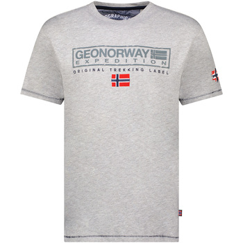 textil Hombre Camisetas manga corta Geo Norway SY1311HGN-Blended Grey Gris