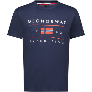 textil Hombre Camisetas manga corta Geo Norway SY1355HGN-Navy Marino