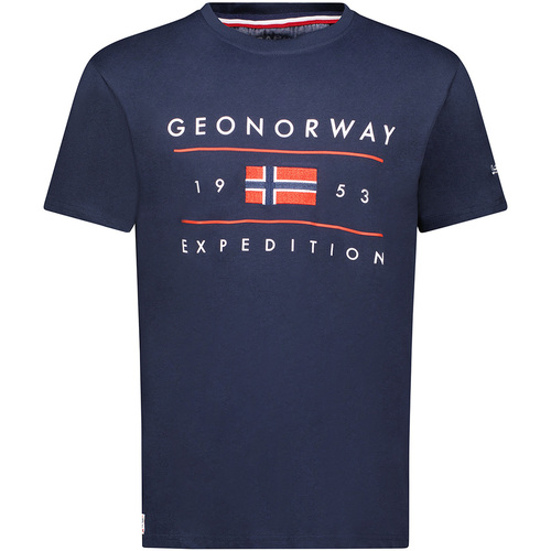 textil Hombre Camisetas manga corta Geo Norway SY1355HGN-Navy Marino
