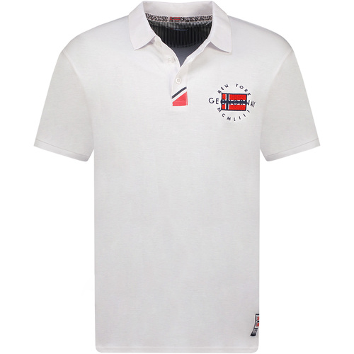 textil Hombre Polos manga corta Geographical Norway SY1358HGN-White Blanco