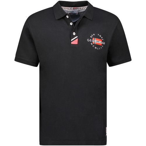 textil Hombre Polos manga corta Geographical Norway SY1358HGN-Black Negro