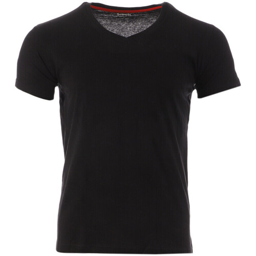 textil Hombre Tops y Camisetas Schott  Negro