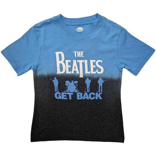 textil Niños Camisetas manga corta The Beatles Get Back Azul