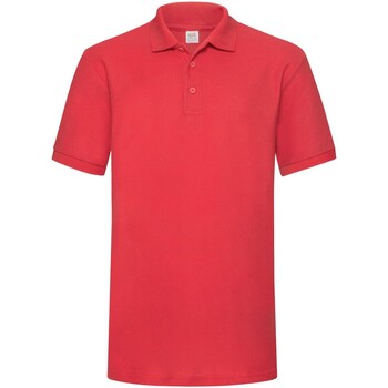 textil Hombre Tops y Camisetas Fruit Of The Loom 65/35 Rojo