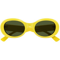 Relojes & Joyas Gafas de sol Gucci Occhiali da Sole  GG1587S 004 Amarillo