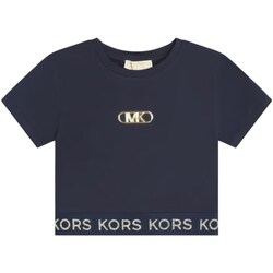 textil Niña Camisetas manga corta MICHAEL Michael Kors R30048 Azul