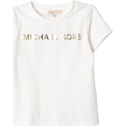textil Niña Camisetas manga corta MICHAEL Michael Kors R30002 Blanco