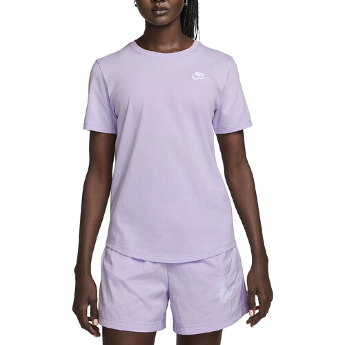 textil Mujer Camisetas manga corta Nike DX7902 Violeta