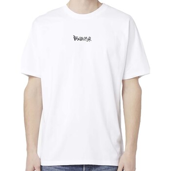 textil Hombre Camisetas manga corta Disclaimer Maglia Uomo In Jersey Blanco
