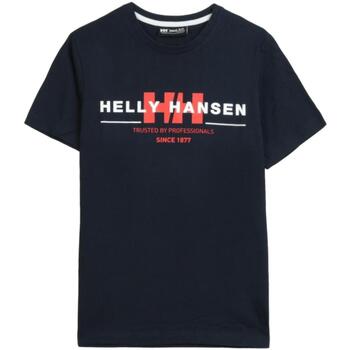 textil Hombre Camisetas manga corta Helly Hansen 53936-600 Azul