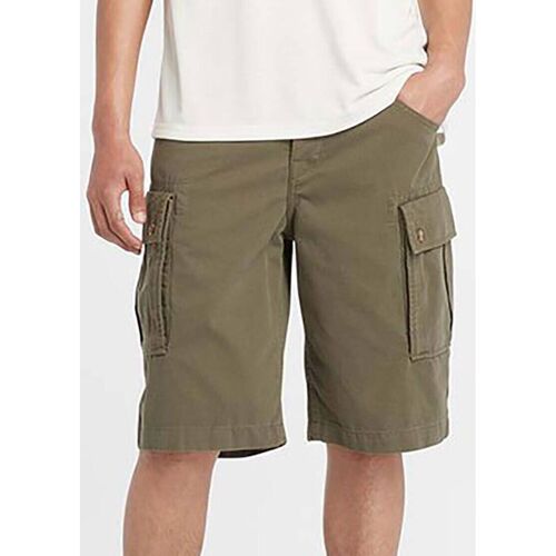 textil Hombre Shorts / Bermudas Timberland TB0A5U1B - BROOKLINE TWILL CARGO SHORT-A581 LEAG GREEN Verde