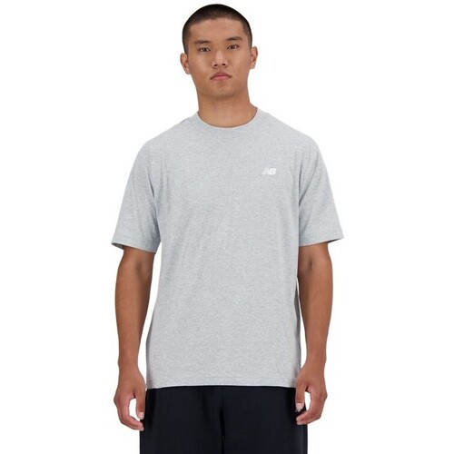 textil Hombre Camisetas manga corta New Balance 34266 GRIS