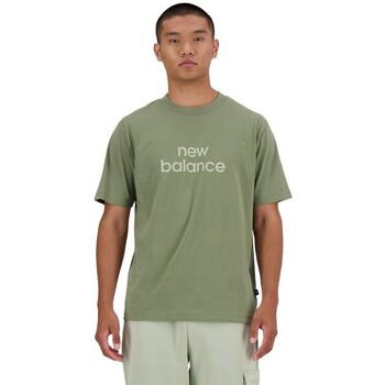 textil Hombre Camisetas manga corta New Balance 34268 Verde