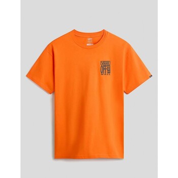textil Hombre Camisetas manga corta Vans CAMISETA   AVE TEE  ORANGE Naranja