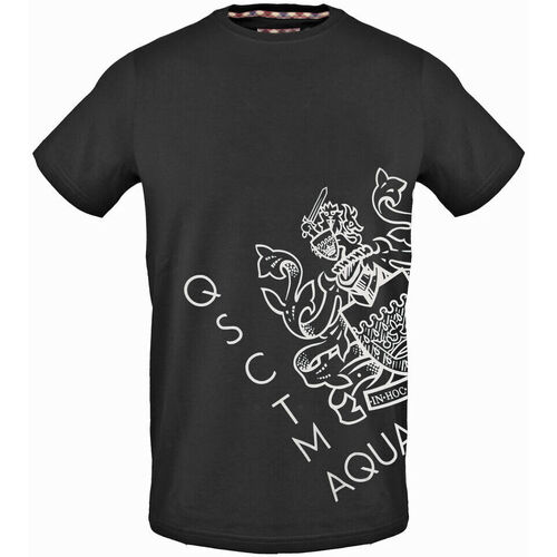 textil Hombre Tops y Camisetas Aquascutum - tsia115 Negro