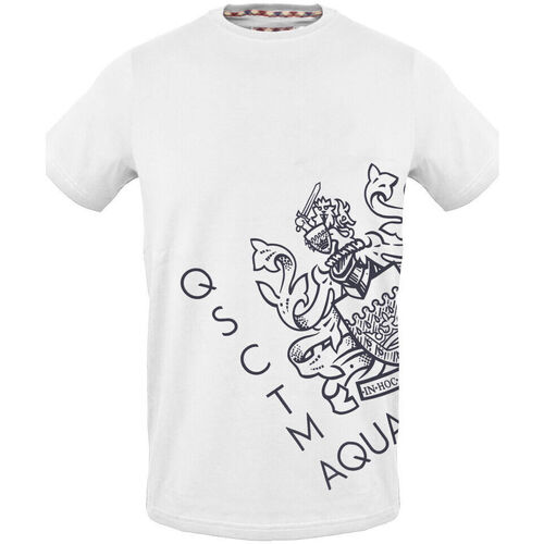 textil Hombre Tops y Camisetas Aquascutum - tsia115 Blanco