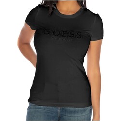textil Mujer Tops y Camisetas Guess W4GI14 J1314 Negro