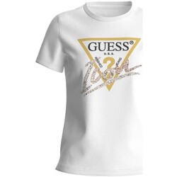 textil Mujer Tops y Camisetas Guess W4GI20 I3Z14 Blanco