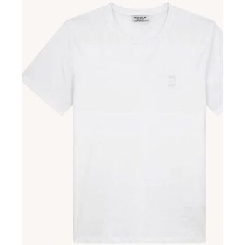 textil Hombre Tops y Camisetas Dondup US198 JF0271U-FS6 DU 000 Blanco