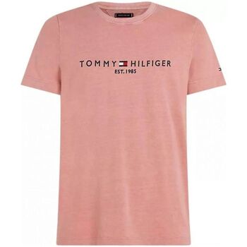 textil Hombre Tops y Camisetas Tommy Hilfiger MW0MW35186-TJ5 TEABERRY BLOSSOM Rosa