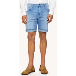textil Hombre Shorts / Bermudas Dondup DERICK GU7-DS0145U DU 800 Azul