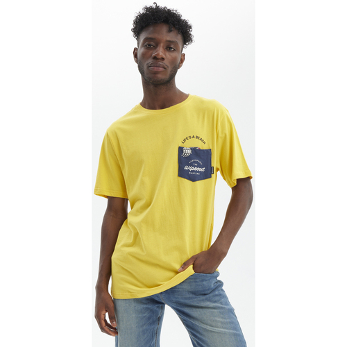 textil Camisetas manga corta Hydroponic REAPER SS Amarillo