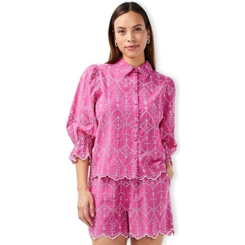 textil Mujer Tops / Blusas Y.a.s YAS Malura Shirt 3/4  - Raspberry Rose Rosa