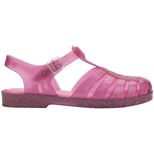 Zapatos Mujer Sandalias Melissa Possession Shiny Sandals - Glitter Pink Rosa