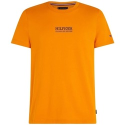 textil Hombre Tops y Camisetas Tommy Hilfiger MW0MW34387 Naranja