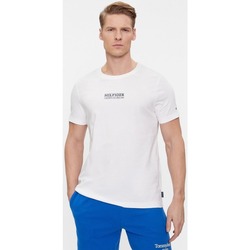textil Hombre Tops y Camisetas Tommy Hilfiger MW0MW34387 Blanco